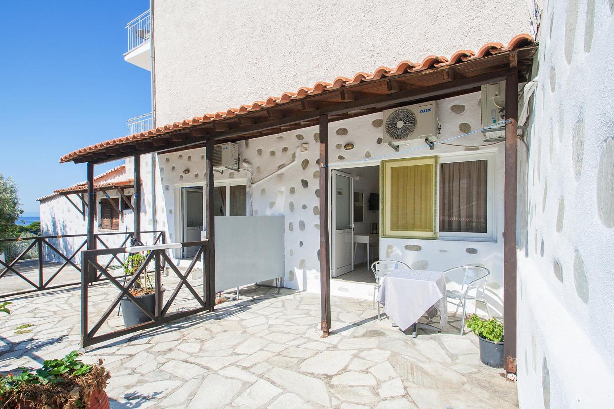 Angelos Studios Vromolimnos Habitación foto